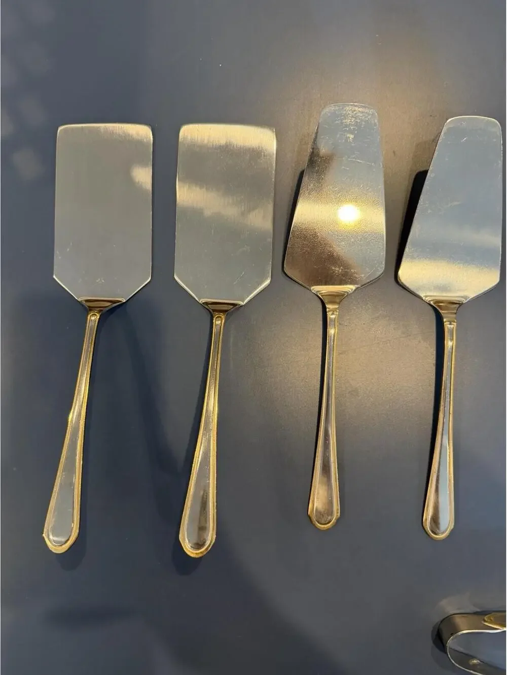 Hampton Silversmith Stainless Steel Flatware Serving Utensils Lot Of 13